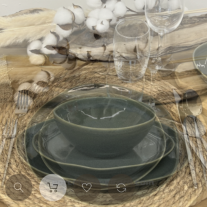 Assiette en porcelaine