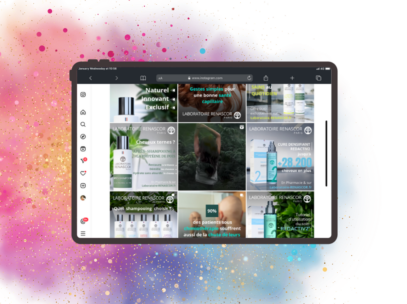 Feed Instagram Laboratoire Renascor®