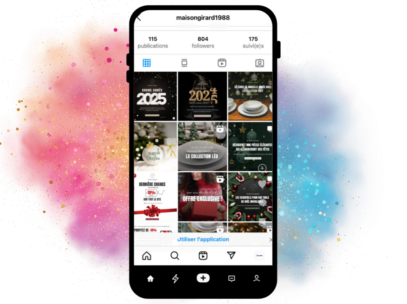 Feed sur mobile maison Girard