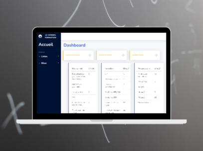 Mokup dashboard LC Formation