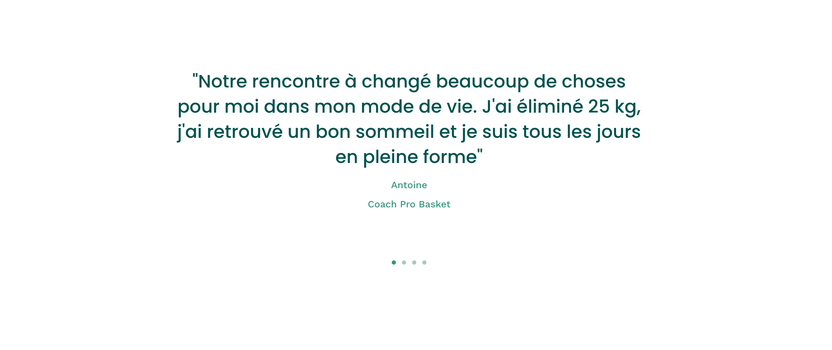Témoignage d'un client